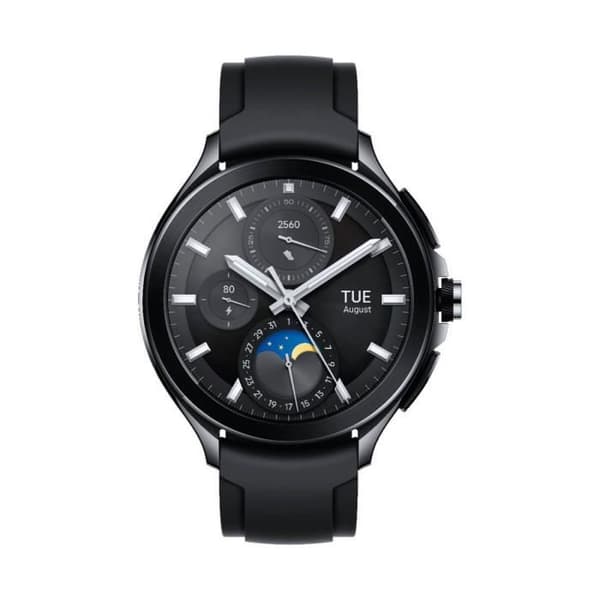 Ansluten klocka - Xiaomi - Watch 2 Pro - Svart stål - AMOLED 1,43" - 4G LTE