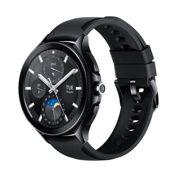 Ansluten klocka - Xiaomi - Watch 2 Pro - Svart stål - AMOLED 1,43" - 4G LTE