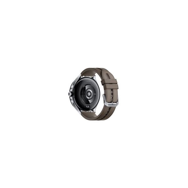 Xiaomi Mi Watch 2 Pro Silver ansluten klocka och brunt läderband FD