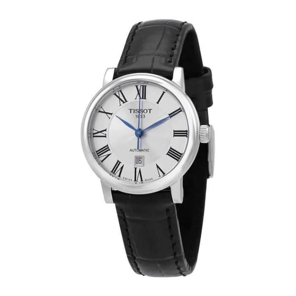 Tissot Watch - Dam - T1222071603300 - Svart läder - 5 ATM vattentät