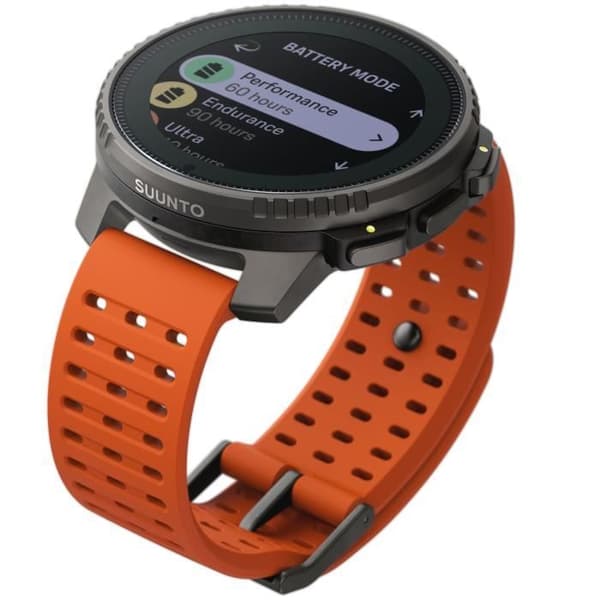 GPS sport ansluten klocka - ALTIMETER - SUUNTO - VERTICAL TITANIUM SOLAR CANYON Skärmdiameter 49 mm