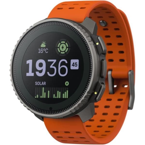 GPS sport ansluten klocka - ALTIMETER - SUUNTO - VERTICAL TITANIUM SOLAR CANYON Skärmdiameter 49 mm