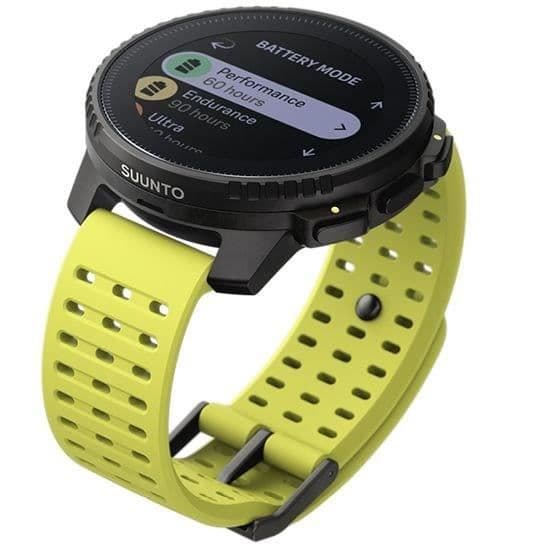 GPS sport ansluten klocka - ALTIMETER - SUUNTO - VERTICAL - Black Lime - Skärmdiameter 49 mm