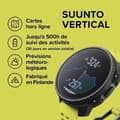 Miniatyrbild 5 av 6: GPS sport ansluten klocka - ALTIMETER - SUUNTO - VERTICAL - Black Lime - Skärmdiameter 49 mm