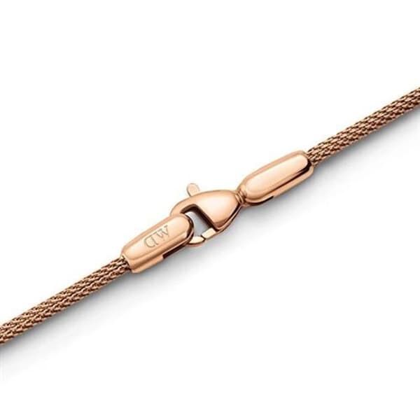 Melrose Perfect Pair Fashion Bronze Steel Armband DW0040067 - Längd: 16,5 cm