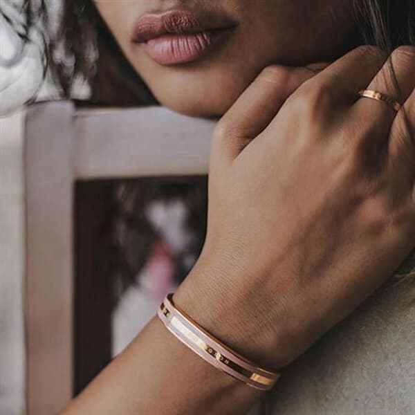 Daniel Wellington Classic Dusty Rose Armband DW00400010 (Längd: 15.50 cm)