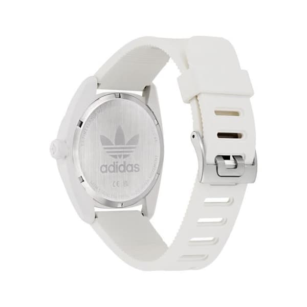 Adidas Originals Klocka - Unisex - AOST24548 - Vit - Plast - 5 Atm