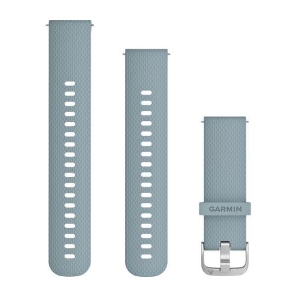 Klockarmband - Garmin - Silikon - Blå/grå - En storlek - Sportig