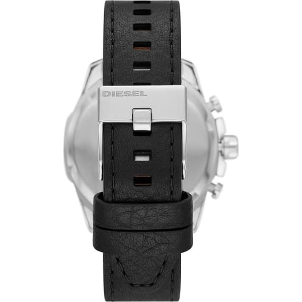 Klocka - Diesel - DZ4592 - Kvarts - Kronograf - Svart läder 21 cm