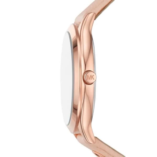 Damklocka Michael Kors MK7467 i Rosa Läder - Diameter 38mm - Vattentålig 3 ATM