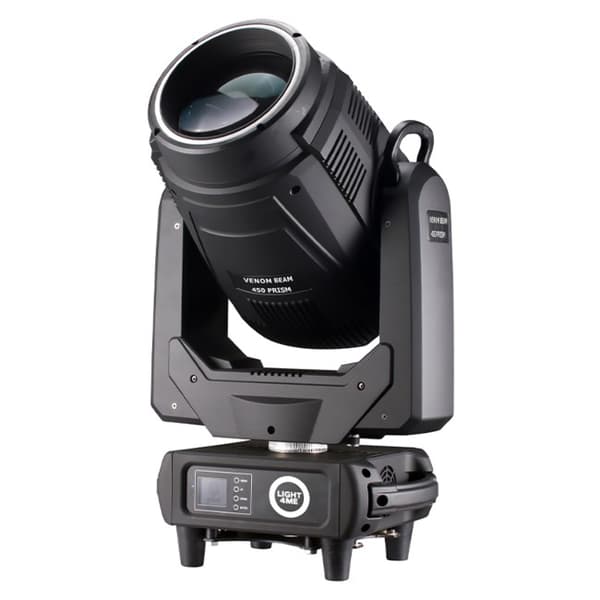 LIGHT4ME VENOM BEAM 450 PRISM LED Moving Head