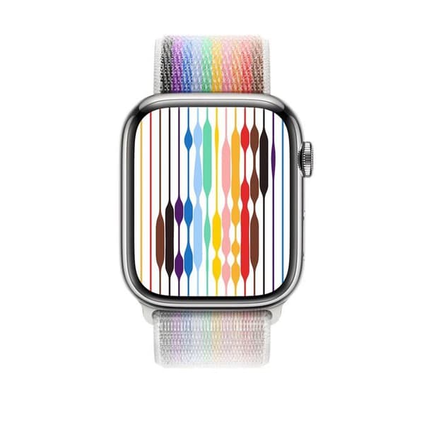 Apple - Pride Edition - armband för smartklocka - 45 mm - 145 - 220 mm