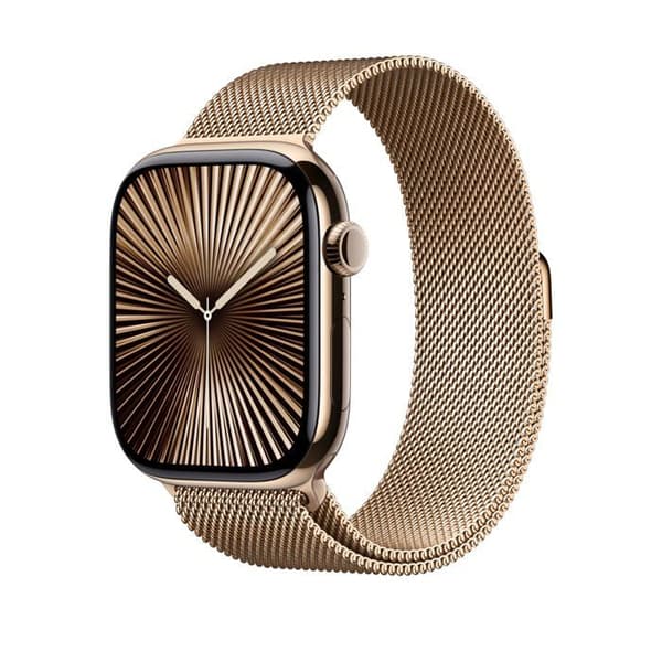 Apple Watch med en elegant design och optimal storlek, perfekt för daglig användning.