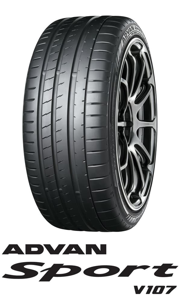 R7574, Advan Sport V107, YOKOHAMA, Summer, Passenger car tire, RPB, XL, labels: rolling resistance - D, wet grip - A, ex
