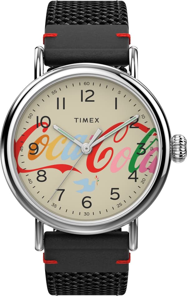 Timex Standard x Coca-Cola® Unity Collection 40mm Fabric Strap Watch TW2V26000