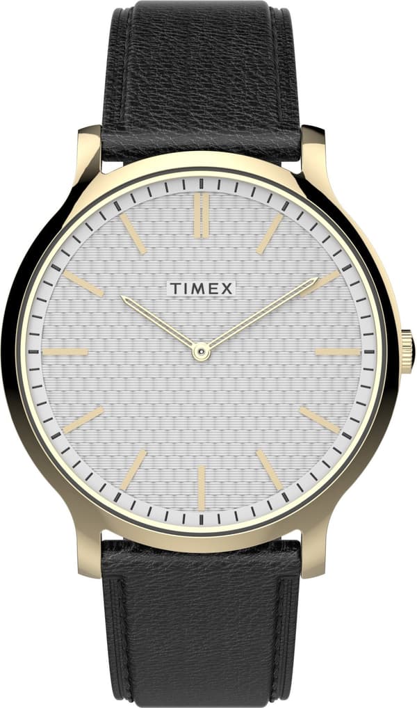 Timex Gallery 40mm Leather Strap Watch TW2V28400