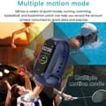 Miniatyrbild 2 av 4: TD® Smart Watch Marinblå Multifunktionsarmband Pulsmätare Bluetooth Fitness tracker kompatibel Android IOS
