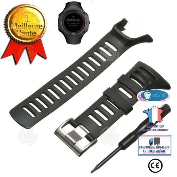 INN® gummiarmband med skruvmejsel SUUNTO AMBIT 3 PEAK-Ambit 2-Ambit 1 vattentät kvinna man