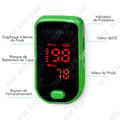 Miniatyrbild 3 av 4: TD® Sports Health Detection Instrument Vuxen Health Monitoring Finger Monitor Kroppsdetektionsinstrument