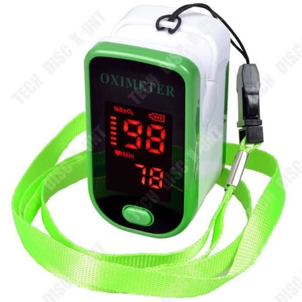 TD® Sports Health Detection Instrument Vuxen Health Monitoring Finger Monitor Kroppsdetektionsinstrument