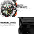 Miniatyrbild 4 av 4: INN Smart Watch 64+4G 1,54 Inch Connected Watch Dam Herr Sport Watch Calls Dial Smart Sports Watch Vit