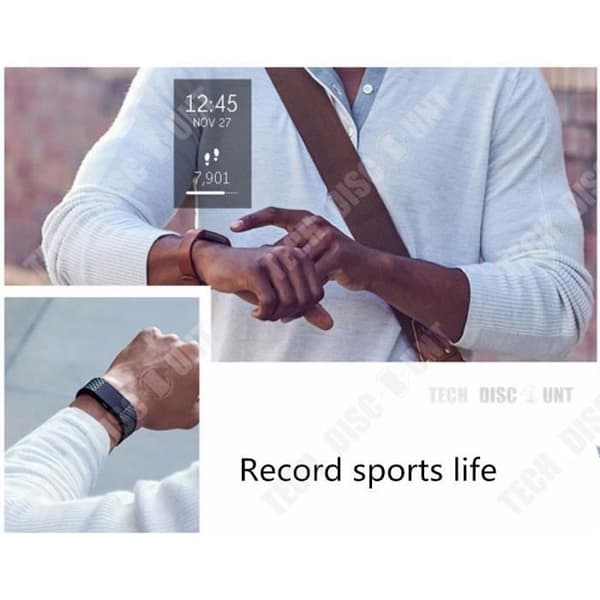 TD® Universal Smartband Sleep Monitoring Flera sportlägen