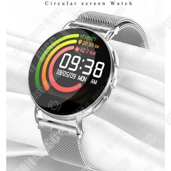 TD® smart klocka rund skärm ettklicksanslutning Bluetooth-samtal vattentät stegräknare sportklocka TD® smart klocka rund skärm ettklicksanslutning Bluetooth-samtal vattentät stegräknare sportklocka