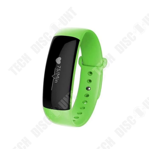 TD® Smart Smart Watch Bluetooth 4.0 Fitness Blodtryckspulsmätare iOS eller Android kompatibel