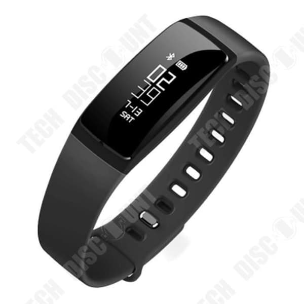 TD® Smart Watch Sport Smart Watch Bluetooth Blodtrycksklocka Smart Armband Fitness Vattentät Android iO-telefon