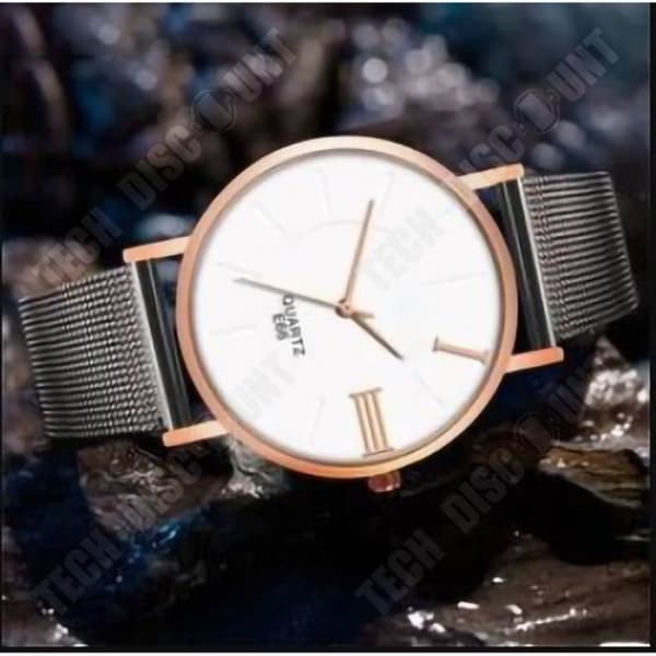 TD® Quartz Armbandsklockor Casual and Business Series Mesh Bältesklocka Herrpresenter 4553365