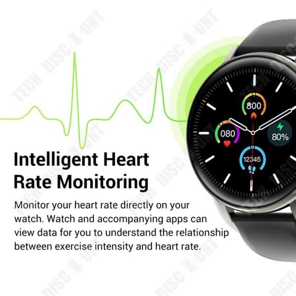 TD® Smart Watch Full Touch Screen Bluetooth Call Reminder Smart Life Vattentät Helt kompatibelt sportarmband