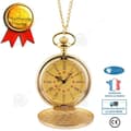 Miniatyrbild 1 av 4: INN® Quartz Fick Watch Mode Trend Retro Personlighetshänge Bright Guld Legering Kedja Kronograf Dekoration