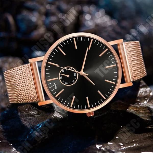 TD® Armbandsur Casual och Business Series Mesh bälte Watch Herrgåvor