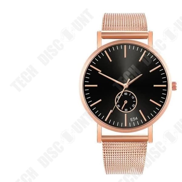 TD® Armbandsur Casual och Business Series Mesh bälte Watch Herrgåvor