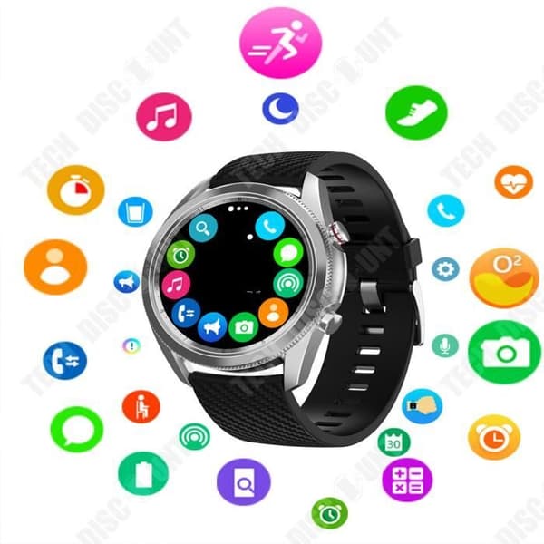 TD® Smart Bluetooth-klockor Talande klockor Sportövervakning Sportarmband Klockor med musikspelare