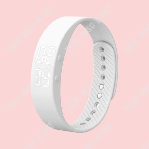 TD® Smart Armband Sport Vattentät Stegräknare LED Klocka Vibrationsväckarklocka Elektronisk klocka för barn Studenter