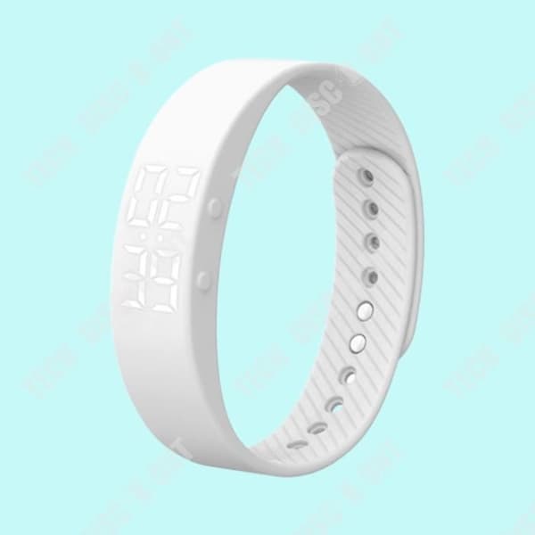 TD® Smart Armband Sport Vattentät Stegräknare LED Klocka Vibrationsväckarklocka Elektronisk klocka för barn Studenter