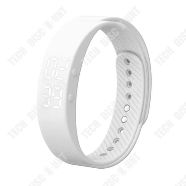 TD® Smart Armband Sport Vattentät Stegräknare LED Klocka Vibrationsväckarklocka Elektronisk klocka för barn Studenter