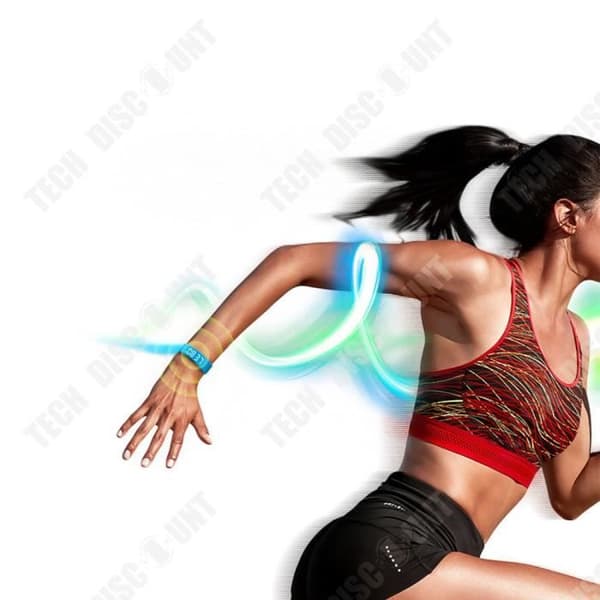TD® Smart Sports Armband USB Laddning Högkänslig sensor Justerbar design Vattentät multifunktionsklocka