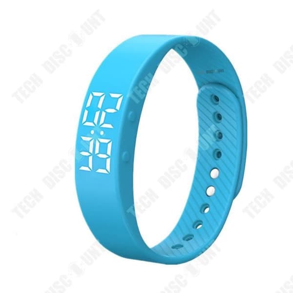 TD® Smart Sports Armband USB Laddning Högkänslig sensor Justerbar design Vattentät multifunktionsklocka
