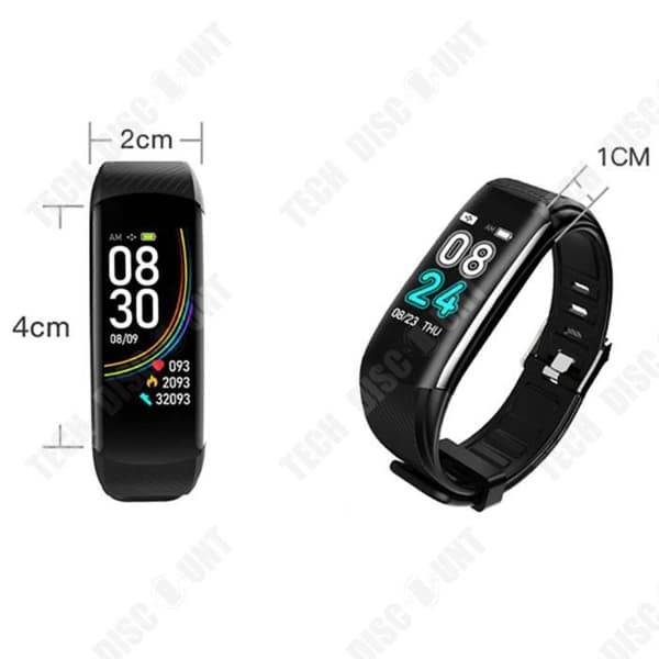 TD® Sports Smart Armband Watch Time Smart Armband Stillasittande Påminnelse Armband för Huawei mobiltelefoner