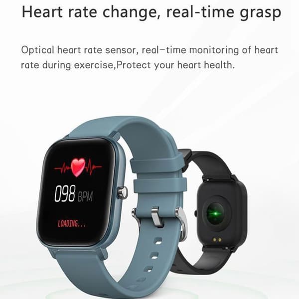 Intelligent klocka INN® 1,4 tum ipx7 multifunktionell smartklocka för män och kvinnor sport smartwatch med sömnmonitor.