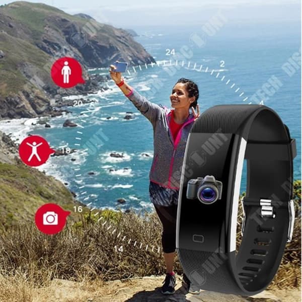 TD® Smart Sports Armband USB 2.0 Stegräknare Vattentät Smart Alerts Sömnövervakning
