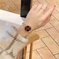 Miniatyrbild 4 av 4: HTBE® Damklocka ins vind vattentät enkelt tunt bälte litet temperament modetrend damarmband presentförpackning