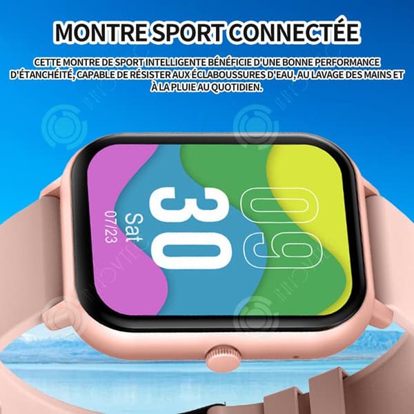 INN Smart Watch 230mah 1,86 tums ansluten klocka dam män sportklocka samtal ringer smart sportklocka r
