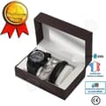 Miniatyrbild 1 av 4: CONFO® Affärspresentset Farsdagspresent Födelsedagspresent Äldre Pojkvän Sportklocka herrhalsband Br