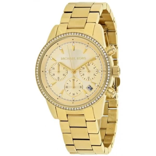 Klocka - MICHAEL KORS - MK6356 - Rostfritt stål - Kronograf - 50m vattentäthet