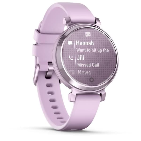 Connected klocka - GARMIN - Lily 2 - 25,4 x 21,3 mm - Lilac med Lilac rem