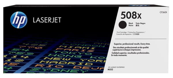 TONER CARTRIDGE 508X BLACK