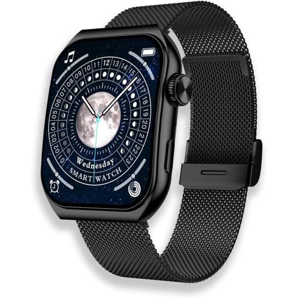 CGV Geko Watch S Anniversary Smartwatch med AMOLED HD-skärm 410X512 2.02, Bluetooth 5.3-samtal, 10 Dagars batteritid, 100 Läge.